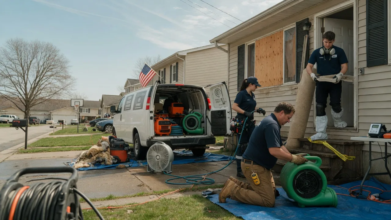 Water Damage Restoration in Geismar, LA near me